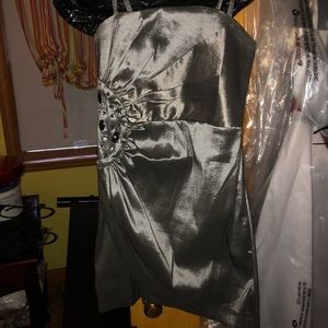 Silver dress